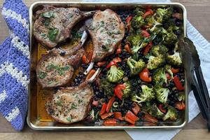 Similar to grilling and cast-iron skillet cooking, using proper heat and preheating the equipment are integral to the success of sheet-pan cooking. (JeanMarie Brownson/TCA)