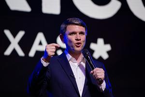 HOUSTON, TEXAS - MARCH 02: Texas Senate candidate James Talarico (D-TX) speaks at a campaign rally on March 2, 2026 in Houston, Texas. Talarico is visiting various locations around the state in the lead up to tomorrow's primaries. (Photo by Danielle Villasana/Getty Images)