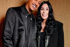 Bang Showbiz / Cher has prompted speculation about her relationship status after attending her son Chaz Bono's wedding wearing a prominent diamond ring