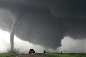 Tornadoes can be erratic and extremely dangerous. Brent Koops/NOAA Weather in Focus Photo Contest 2015, CC BY