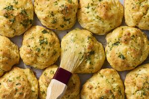 You can make these iconic biscuits at home with pantry staples, without picking up a store-bought box mix or stepping foot in the restaurant. (Alex Lepe/TCA)