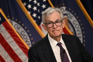 U.S. Federal Reserve Chair Jerome Powell speaks during a press conference following the Federal Open Market Committee meeting at the Federal Reserve Board Building in Washington, D.C., on March 18, 2026. (Brendan Smialowski/AFP/Getty Images/TNS)