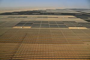 Saudi Arabia has built large solar power plants while continuing to invest heavily in fossil fuels. Giuseppe Cacace/AFP via Getty Images