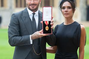 Bang Showbiz / Sir David Beckham was knighted in November.