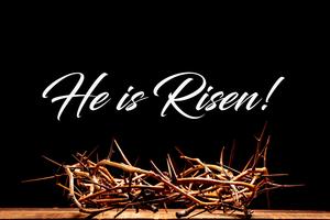 A crown of thorns on a wooden background. Easter Theme. Dreamstime/TCA