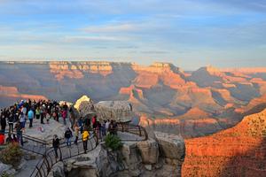 Are there too many people here? It depends on your perspective. Michael Quinn/National Park Service