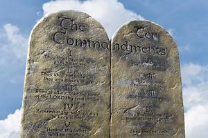 Ten Commandments. Dreamstime/TCA
