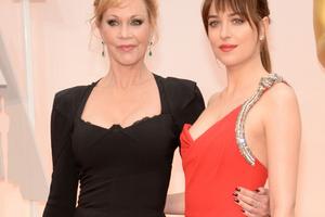 Bang Showbiz / Melanie Griffith has opened up on Dakota Johnson's relationship
