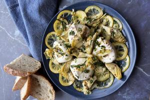Burrata resembles fresh mozzarella in that it is soft, fresh and sold packed in brine. (JeanMarie Brownson/TCA)
