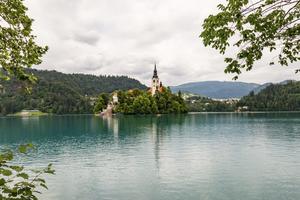 Lake Bled's tiny, church-capped island nudges this area's quaintness level over the top. (Addie Mannan, Rick Steves' Europe)