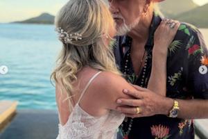 Bang Showbiz / Mick Fleetwood and Elizabeth Jordan marry / Credit: Instagram