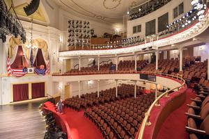 WASHINGTON, D. C. - Historic Ford's Theatre. The theater is infamous as the site of the assassination President Abraham Lincoln in 1865. Dreamstime/TCA