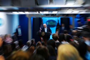 China and Russia view the U.S. grand strategy as increasingly out of focus. AP Photo/Julia Demaree Nikhinson