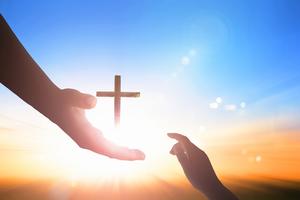 God`s helping hand. Dreamstime/TCA