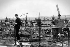 The Ludlow Massacre in 1914 on this site brought congressional attention to miners' labor rights in Colorado. Denver Public Library