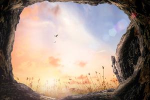 Jesus’ empty tomb. Dreamstime/TCA