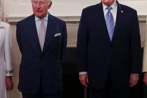 Bang Showbiz / King Charles made an admission about knitting during a trip to the US to visit President Donald Trump