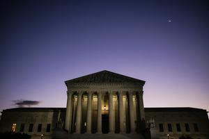 The Supreme Court issued a significant ruling that could limit minority voting rights in states across the country. Bloomberg Creative via Getty Images