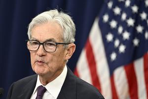 U.S. Federal Reserve Chair Jerome Powell speaks during a press conference after announcing monetary policy decision at the Federal Reserve Board Building in Washington, D.C., on April 29, 2026. (Kent Nishimura/AFP/Getty Images/TNS)