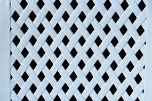 You’ll find lattice panels at garden and home and lumber centers in a variety of colors. (Dreamstime/TCA)