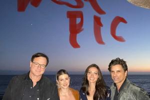 Bang Showbiz / John Stamos has shared an emotional final photograph with late friend and co-star Bob Saget as family and friends marked what would have been the Full House star's 70th birthday