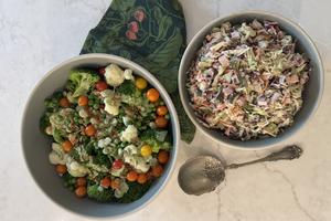 Freshness is key — it shows in rich colors and textures. (JeanMarie Brownson/TCA)
