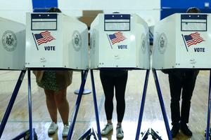 The Election Security Group turns intelligence about foreign election threats into warnings and offensive operations. Charly Triballeau/AFP via Getty Images