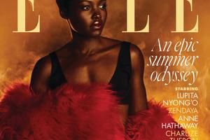 Bang Showbiz / Lupita Nyong'o covers ELLE UK magazine