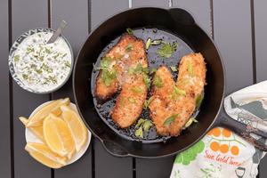 Serve the fish with tartar sauce on the side. (JeanMarie Brownson/TCA)