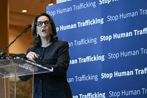 Houston rolls out a human trafficking awareness campaign ahead of the 2026 FIFA World Cup. Ropnaldo Schemidt/AFP via Getty Images