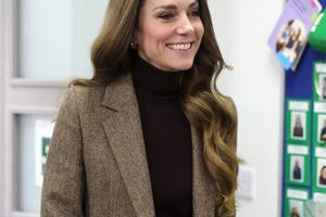 Bang Showbiz / Catherine, Princess of Wales, met with cancer patients and their families.
