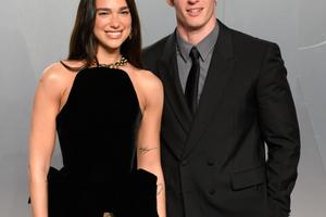 Bang Showbiz / Dua Lipa and Callum Turner's wedding donation.