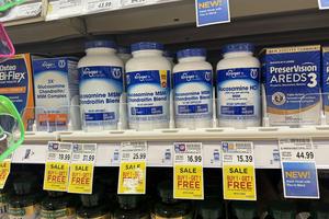 Glucosamine is sold over the counter. Amanda Mascarelli