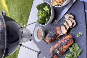 Practice makes perfect when it comes to cooking over charcoal fire. (JeanMarie Brownson/TCA)