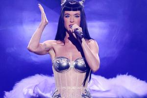Bang Showbiz / Katy Perry is releasing her first 'angry' song following her split from Orlando Bloom
