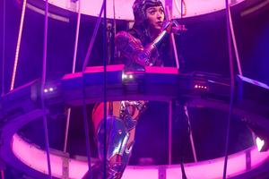 Bang Showbiz / Katy Perry appeared to make a pointed reference to former fiancé Orlando Bloom during a concert in Spain