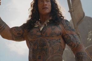 Bang Showbiz / Dwayne Johnson in Moana.