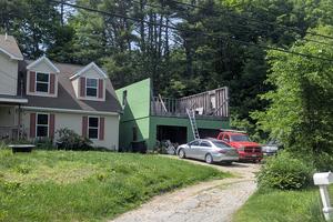 This room addition was started a few years ago and never completed. There are many possible reasons why this may have happened.  (Tim Carter/Tribune Content Agency/TNS)