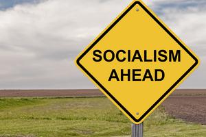 Socialism sign. Dreamstime/TCA