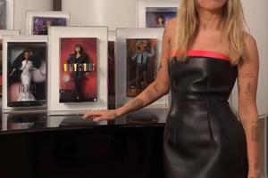 Bang Showbiz / Miley Cyrus unveils new Barbie doll