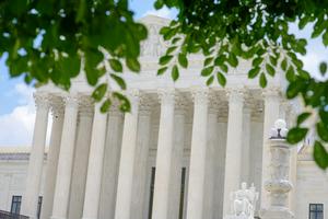 The U.S. Supreme Court building is seen on June 29, 2026, in Washington. AP Photo/Mariam Zuhaib