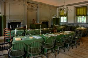 Historic Independence Hall in Philadelphia Pennsylvania as home of the July fourth 1776 signature of the United States Declaration of Independence by the American congress. Dreamstime/TCA
