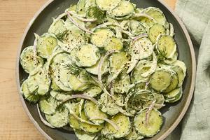 Cool, crisp and creamy, this side dish is ideal summer fare. (Victor Protasio/TCA)