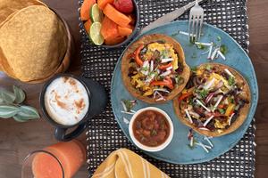 A beach day requires a hearty breakfast. (JeanMarie Brownson/TCA)