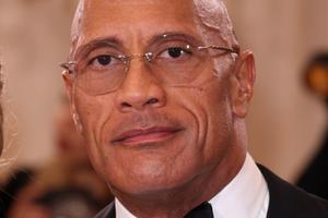 Bang Showbiz / Dwayne Johnson took a prop from Jumanji: Open World.