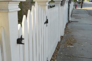 Continued use and weather abuse can cause a gate to sag. (Dreamstime/TCA). Gene Hamilton/TCA