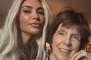 Bang Showbiz / Kim Kardashian and grandma MJ.
