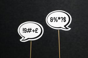 Bad language concept. Dreamstime/TCA