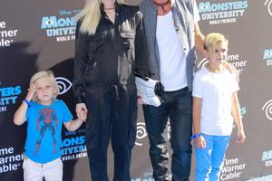 Bang Showbiz / Gwen Stefani, Gavin Rossdale, Kingston, and Zuma in 2013