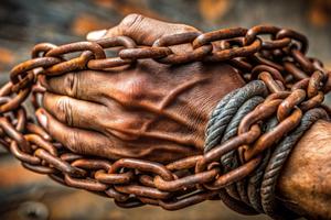 The suffering of slavery. Dreamstime/TCA